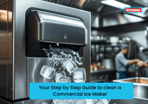 Your step by step guide to clean a Commercial Ice Maker