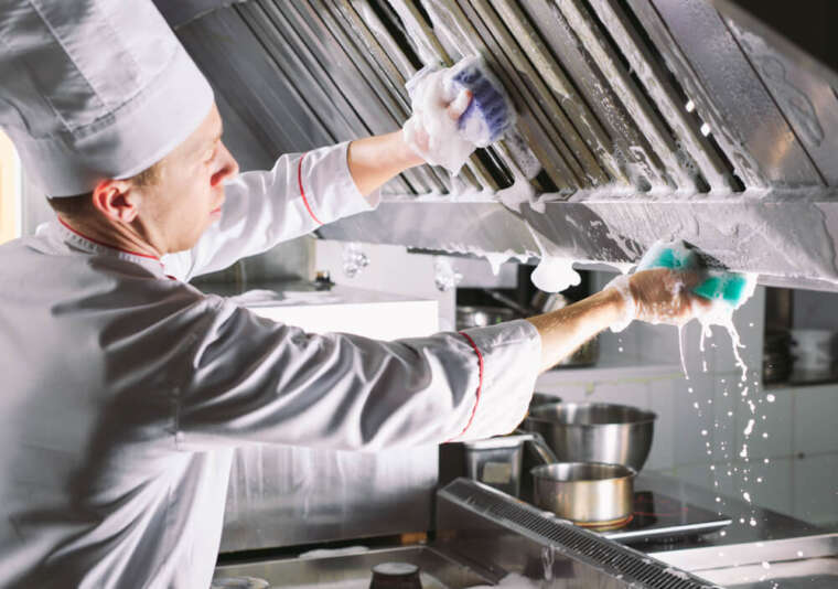 Commercial Kitchen Cleaning Checklist Kitchen Services   How To Keep Your Commercial Kitchen Clean 3 760x534 